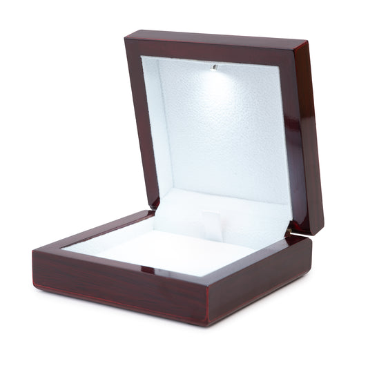 Custom Wooden Presentation Box with LED Light