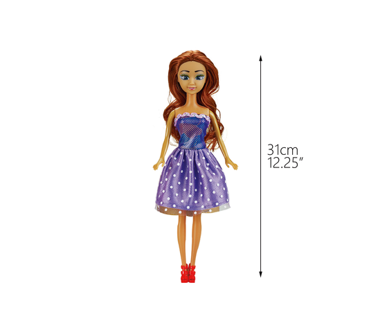 African American Brown Black Girl Doll set, Set of 6 Dolls 12 Inch Beauty Fashion Collection